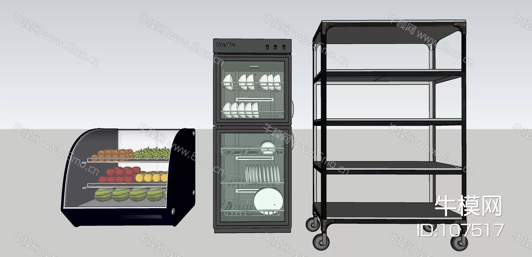 MODERN ELECTRIC APPLIANCES - SKETCHUP 3D MODEL - ENSCAPE - 107517