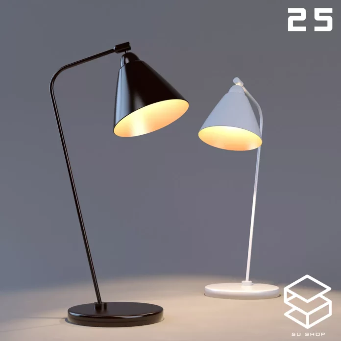 MODERN FLOOR LAMP - SKETCHUP 3D MODEL - VRAY OR ENSCAPE - ID07394