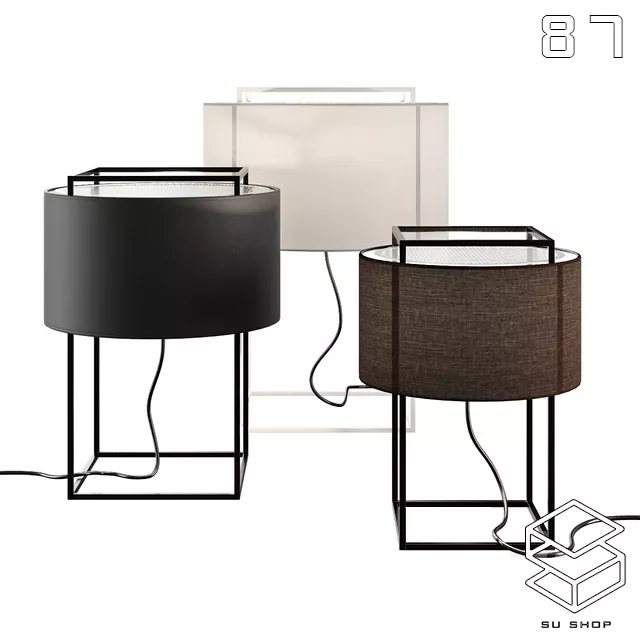 MODERN FLOOR LAMP - SKETCHUP 3D MODEL - VRAY OR ENSCAPE - ID07462