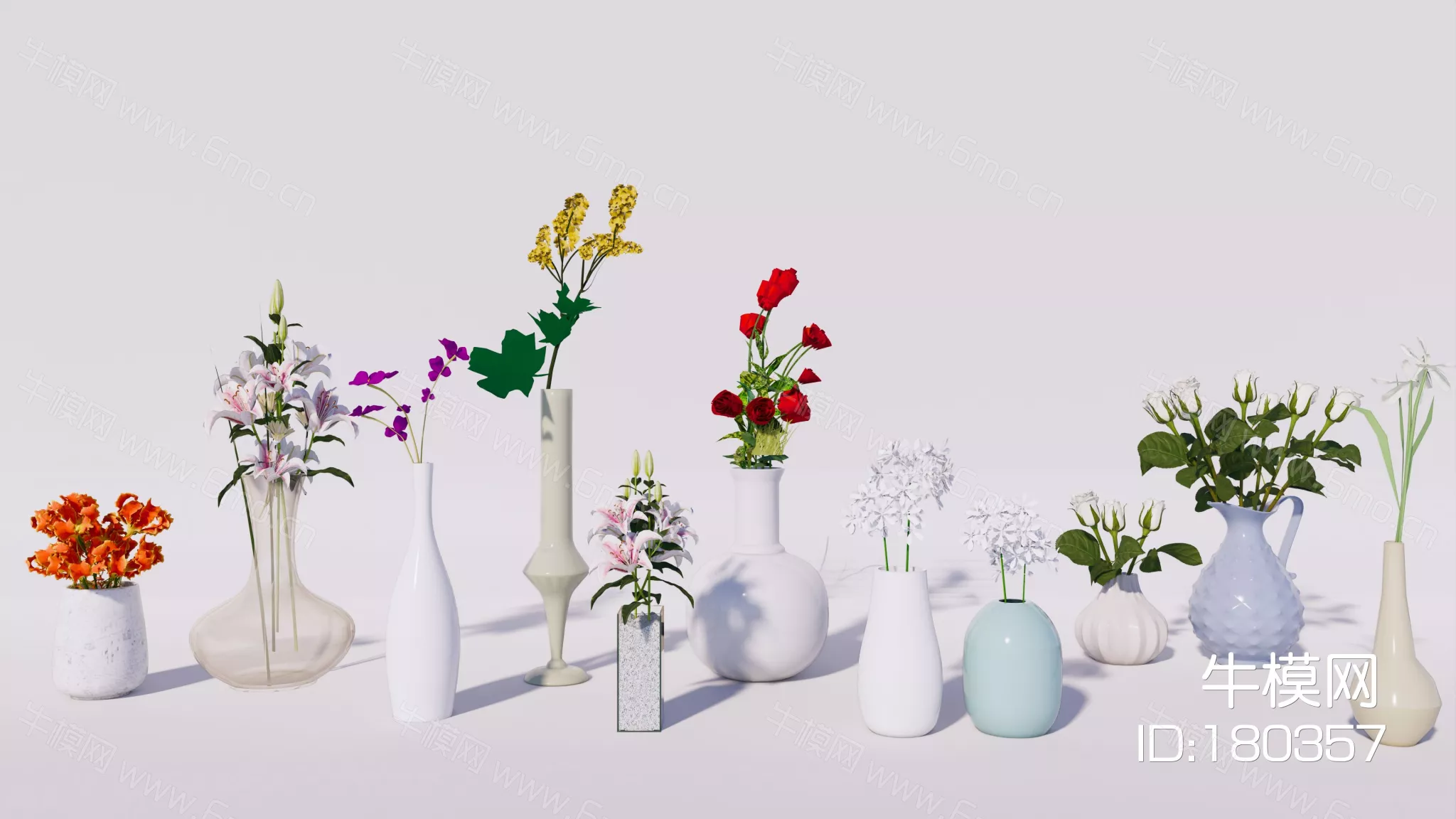 MODERN FLOWER VASE – SKETCHUP 3D MODEL – ENSCAPE – 180357 | SketchUp Store