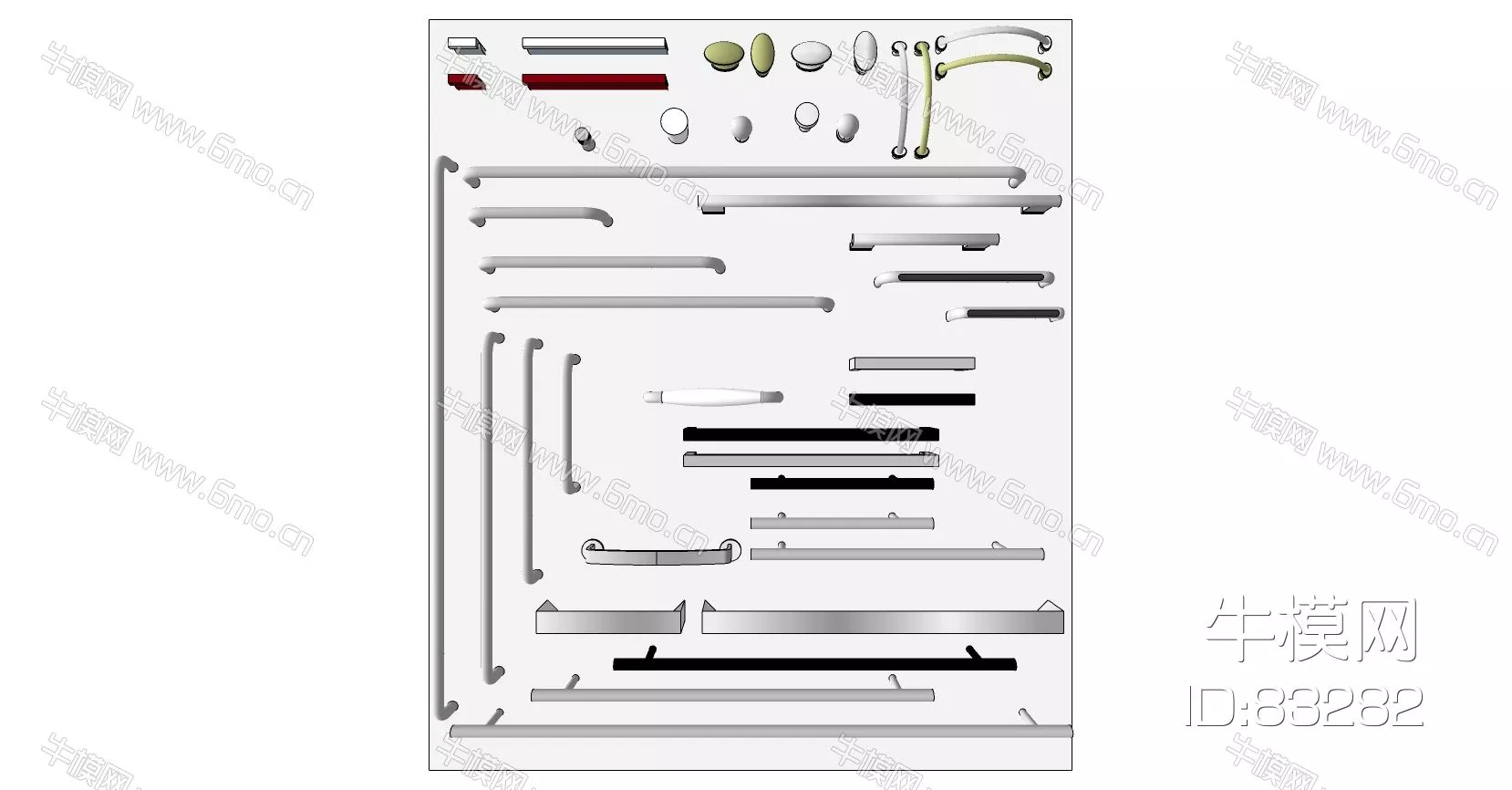 MODERN HARDWARE - SKETCHUP 3D MODEL - ENSCAPE - 83282