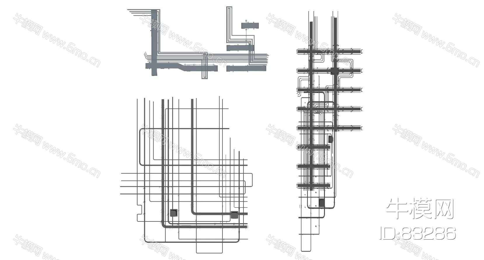 MODERN HARDWARE - SKETCHUP 3D MODEL - ENSCAPE - 83286