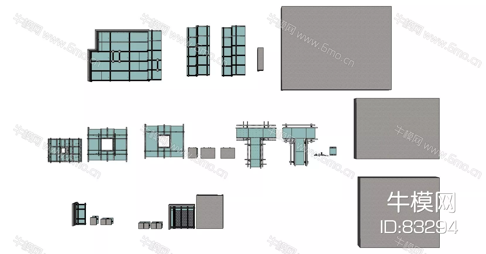 MODERN HARDWARE - SKETCHUP 3D MODEL - ENSCAPE - 83294