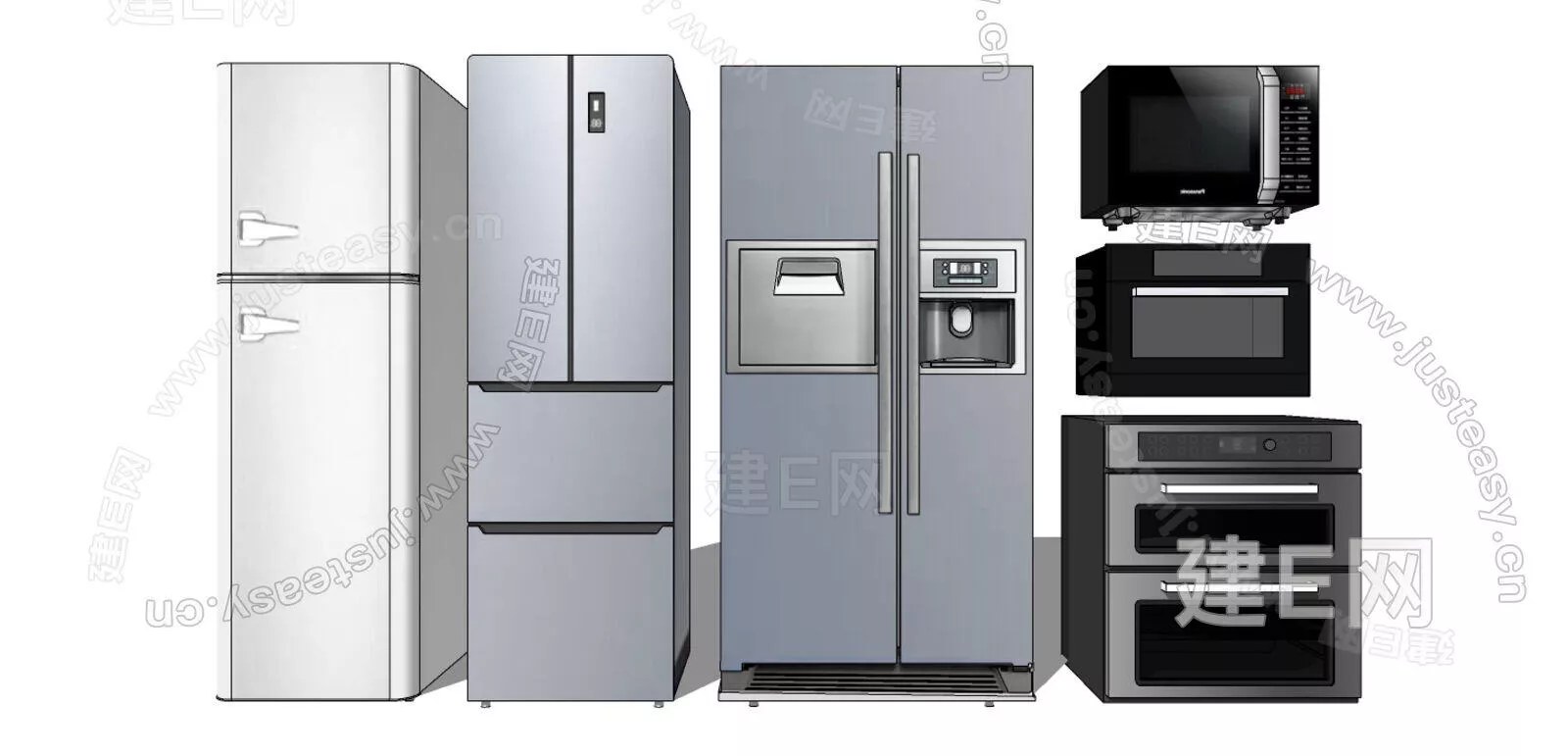 MODERN HOUSEHOLD APPLIANCES - SKETCHUP 3D MODEL - ENSCAPE - 111886626