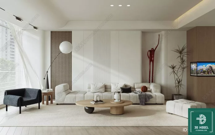 MODERN INTERIOR COLLECTION - SKETCHUP 3D SCENE - VRAY OR ENSCAPE - ID08659