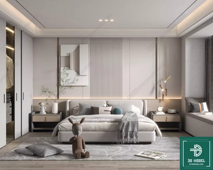 MODERN INTERIOR COLLECTION - SKETCHUP 3D SCENE - VRAY OR ENSCAPE - ID08816