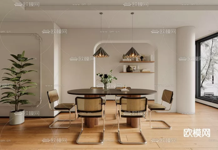 MODERN INTERIOR COLLECTION - SKETCHUP 3D SCENE - VRAY OR ENSCAPE - ID08888