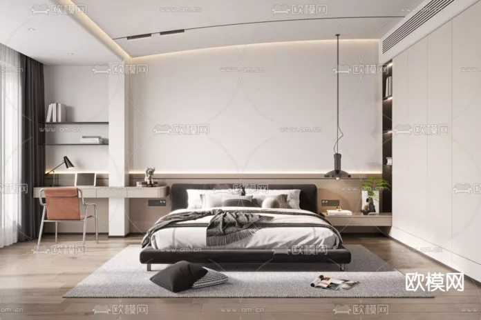MODERN INTERIOR COLLECTION - SKETCHUP 3D SCENE - VRAY OR ENSCAPE - ID08922