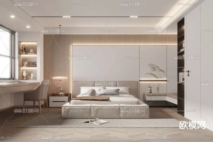 MODERN INTERIOR COLLECTION - SKETCHUP 3D SCENE - VRAY OR ENSCAPE - ID08950