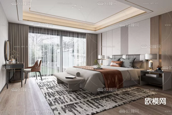 MODERN INTERIOR COLLECTION - SKETCHUP 3D SCENE - VRAY OR ENSCAPE - ID08955
