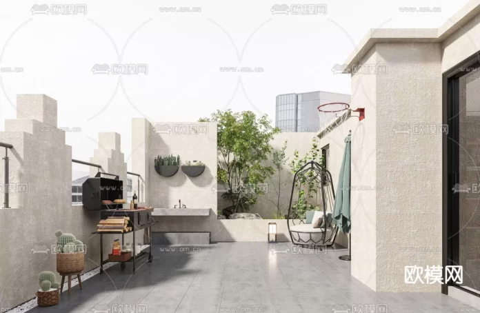 MODERN INTERIOR COLLECTION - SKETCHUP 3D SCENE - VRAY OR ENSCAPE - ID08965