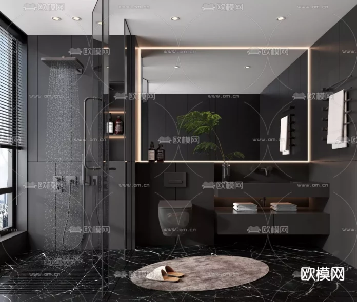 MODERN INTERIOR COLLECTION - SKETCHUP 3D SCENE - VRAY OR ENSCAPE - ID08976