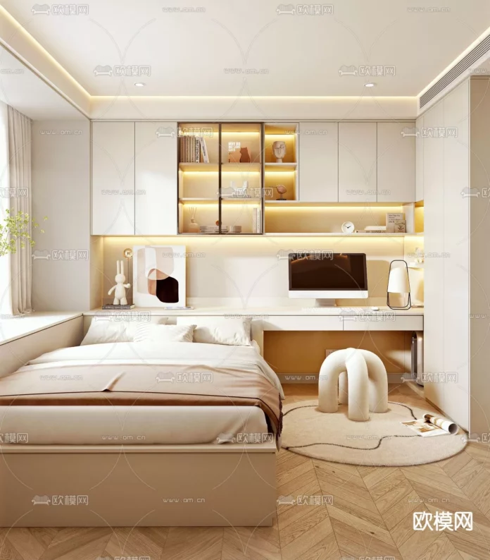 MODERN INTERIOR COLLECTION - SKETCHUP 3D SCENE - VRAY OR ENSCAPE - ID09022