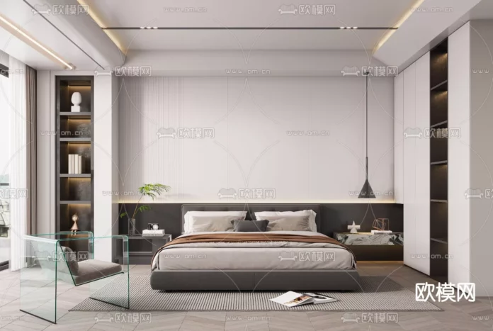 MODERN INTERIOR COLLECTION - SKETCHUP 3D SCENE - VRAY OR ENSCAPE - ID09050