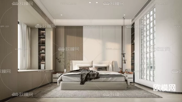 MODERN INTERIOR COLLECTION - SKETCHUP 3D SCENE - VRAY OR ENSCAPE - ID09077