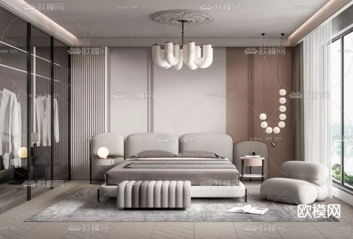 MODERN INTERIOR COLLECTION - SKETCHUP 3D SCENE - VRAY OR ENSCAPE - ID09103