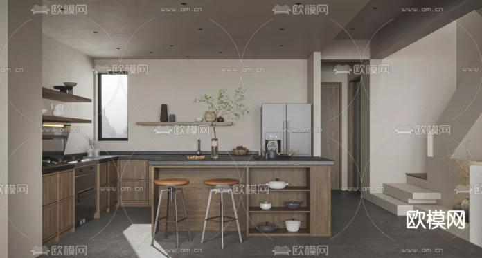 MODERN INTERIOR COLLECTION - SKETCHUP 3D SCENE - VRAY OR ENSCAPE - ID09206