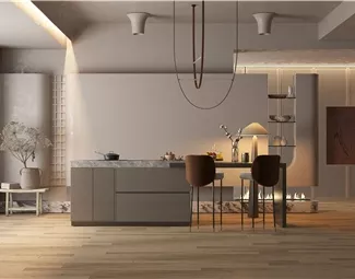 MODERN KITCHEN - SKETCHUP 3D SCENE - VRAY - ID09600