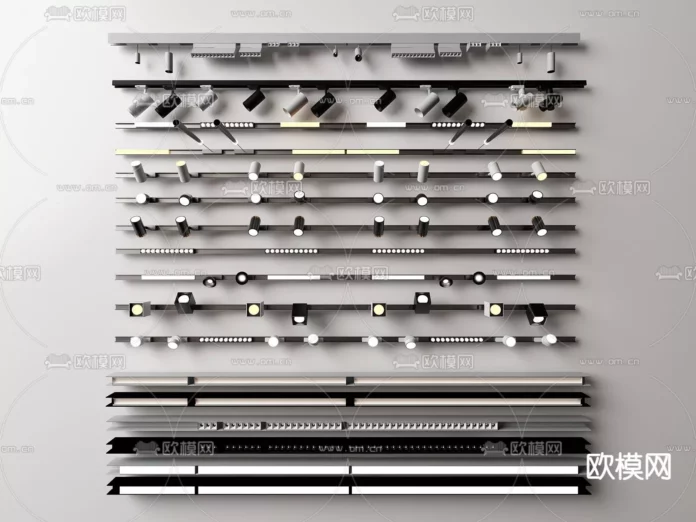 MODERN LIGHT - SKETCHUP 3D MODEL - VRAY OR ENSCAPE - ID09970