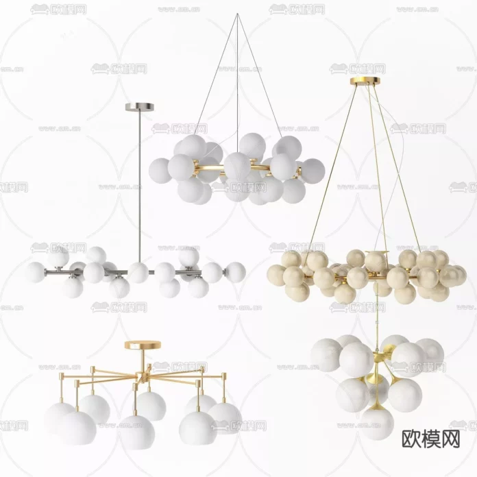 MODERN LIGHT - SKETCHUP 3D MODEL - VRAY OR ENSCAPE - ID10051