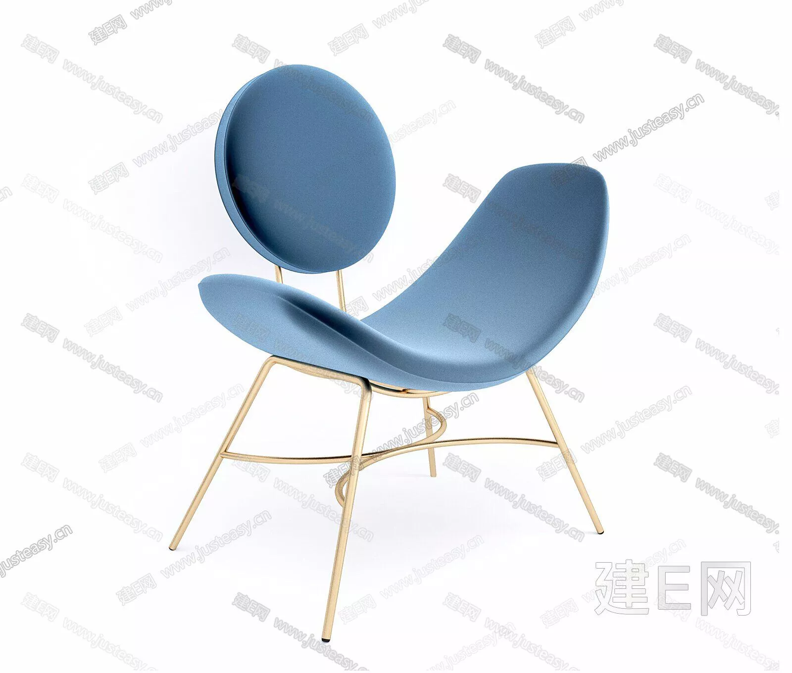 MODERN LOUNGLE CHAIR - SKETCHUP 3D MODEL - ENSCAPE - 111496641