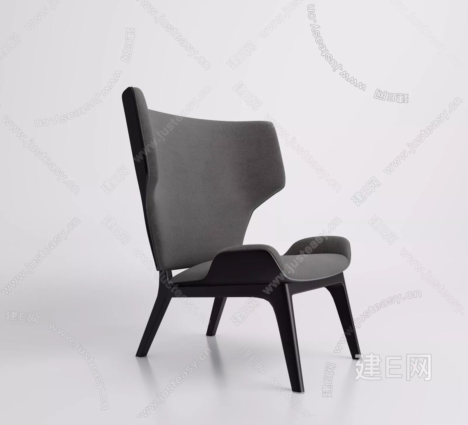 MODERN LOUNGLE CHAIR - SKETCHUP 3D MODEL - ENSCAPE - 111758642