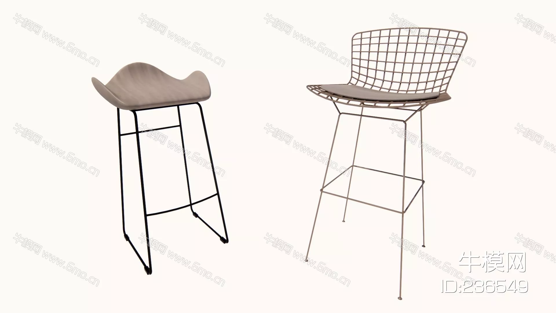 MODERN LOUNGLE CHAIR - SKETCHUP 3D MODEL - ENSCAPE - 236549