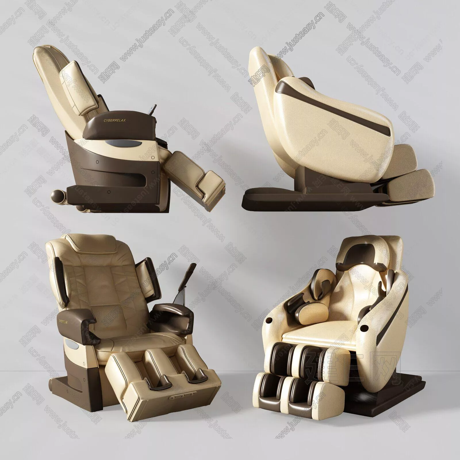 MODERN MASSAGE CHAIR - SKETCHUP 3D MODEL - ENSCAPE - 112807251