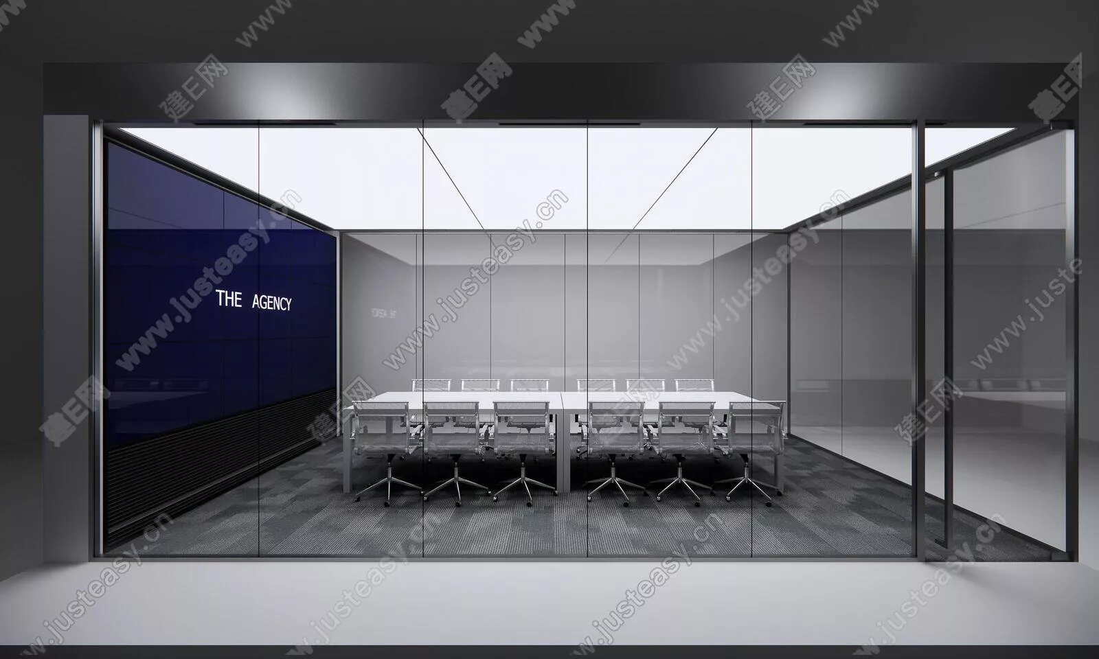 MODERN MEETING ROOM - SKETCHUP 3D SCENE - ENSCAPE - 106055060