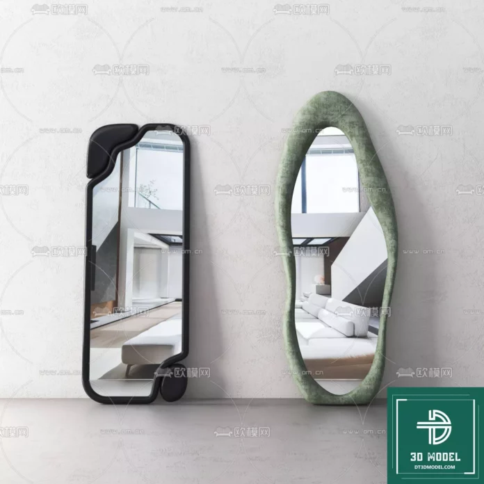 MODERN MIRROR - SKETCHUP 3D MODEL - VRAY OR ENSCAPE - ID11229