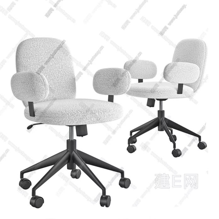 MODERN OFFICE CHAIR - SKETCHUP 3D MODEL - ENSCAPE - ID11357