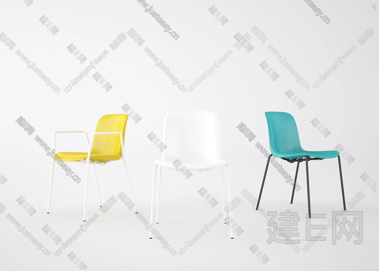 MODERN OFFICE CHAIR - SKETCHUP 3D MODEL - VRAY - 109264972