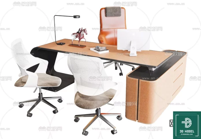 MODERN OFFICE FURNITURE - SKETCHUP 3D MODEL - VRAY OR ENSCAPE - ID11461