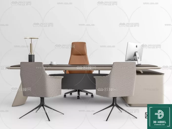 MODERN OFFICE FURNITURE - SKETCHUP 3D MODEL - VRAY OR ENSCAPE - ID11464