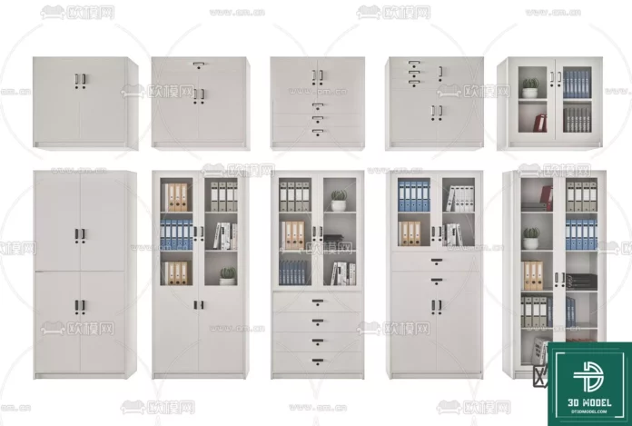 MODERN OFFICE FURNITURE - SKETCHUP 3D MODEL - VRAY OR ENSCAPE - ID11474