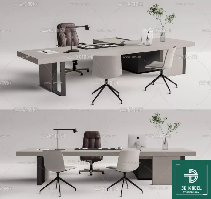 MODERN OFFICE FURNITURE - SKETCHUP 3D MODEL - VRAY OR ENSCAPE - ID11490