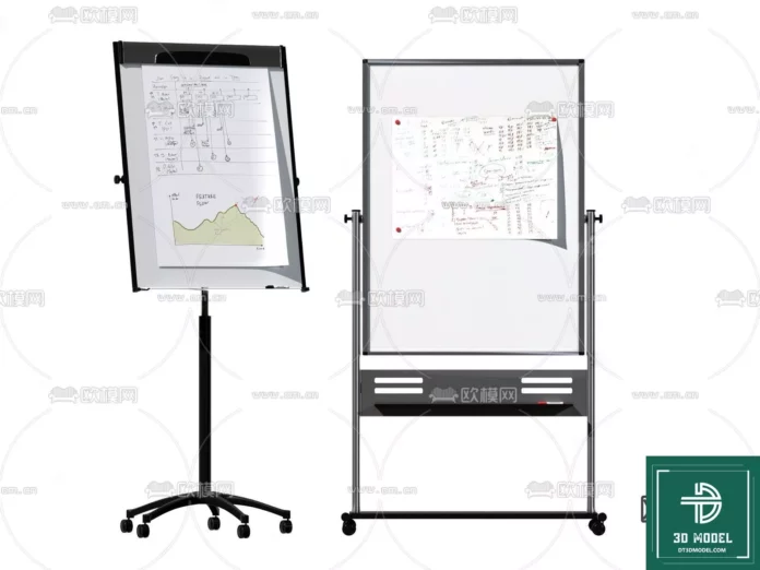 MODERN OFFICE FURNITURE - SKETCHUP 3D MODEL - VRAY OR ENSCAPE - ID11494