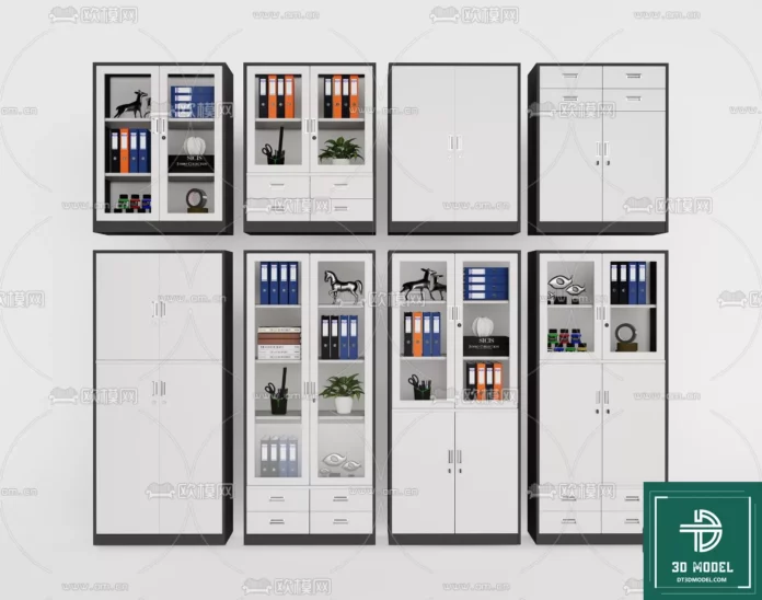 MODERN OFFICE FURNITURE - SKETCHUP 3D MODEL - VRAY OR ENSCAPE - ID11498