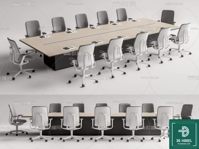 MODERN OFFICE FURNITURE - SKETCHUP 3D MODEL - VRAY OR ENSCAPE - ID11503