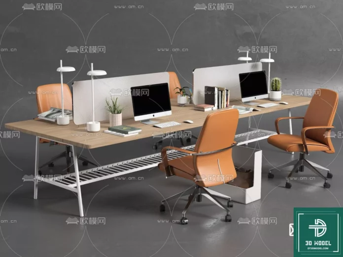 MODERN OFFICE FURNITURE - SKETCHUP 3D MODEL - VRAY OR ENSCAPE - ID11530