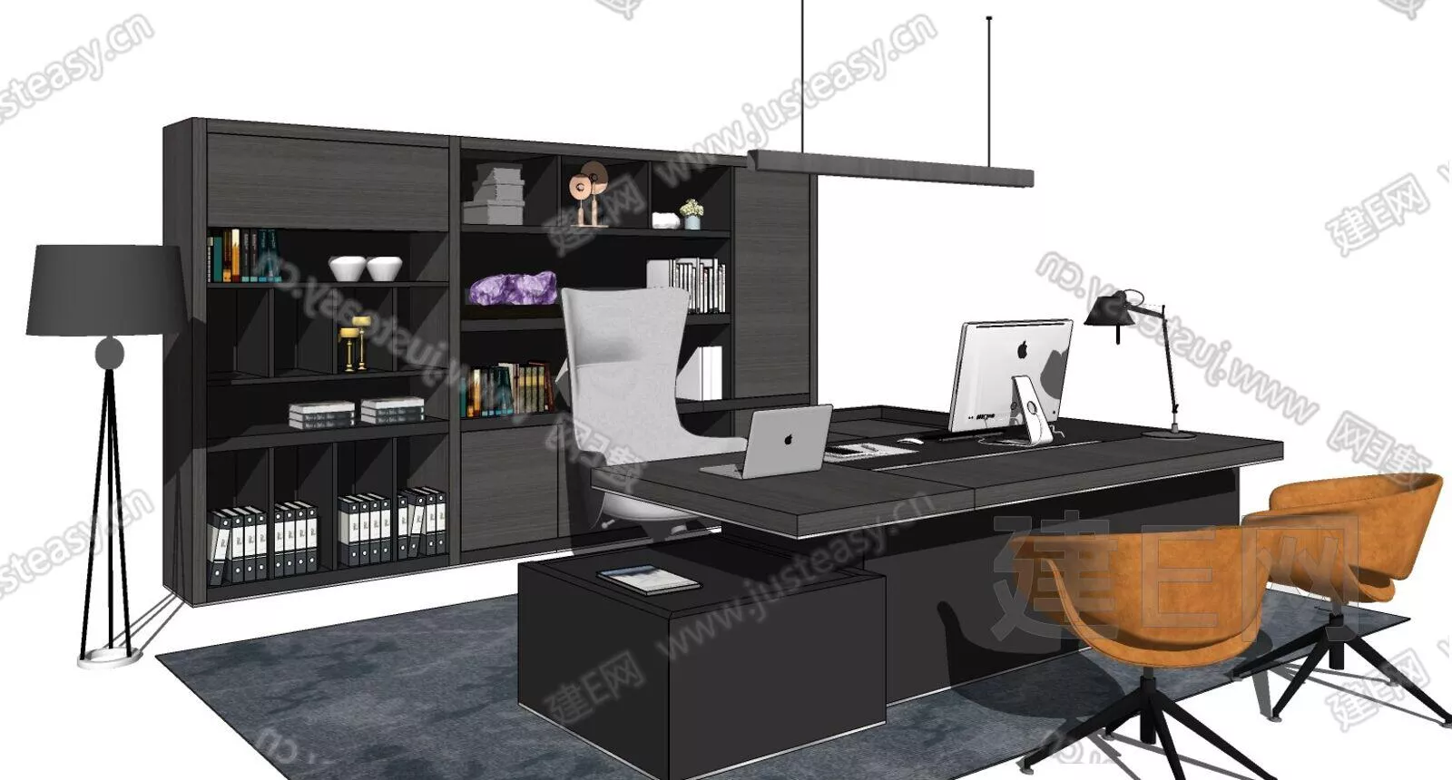 MODERN OFFICE INTERIOR - SKETCHUP 3D MODEL - ENSCAPE - 109396404