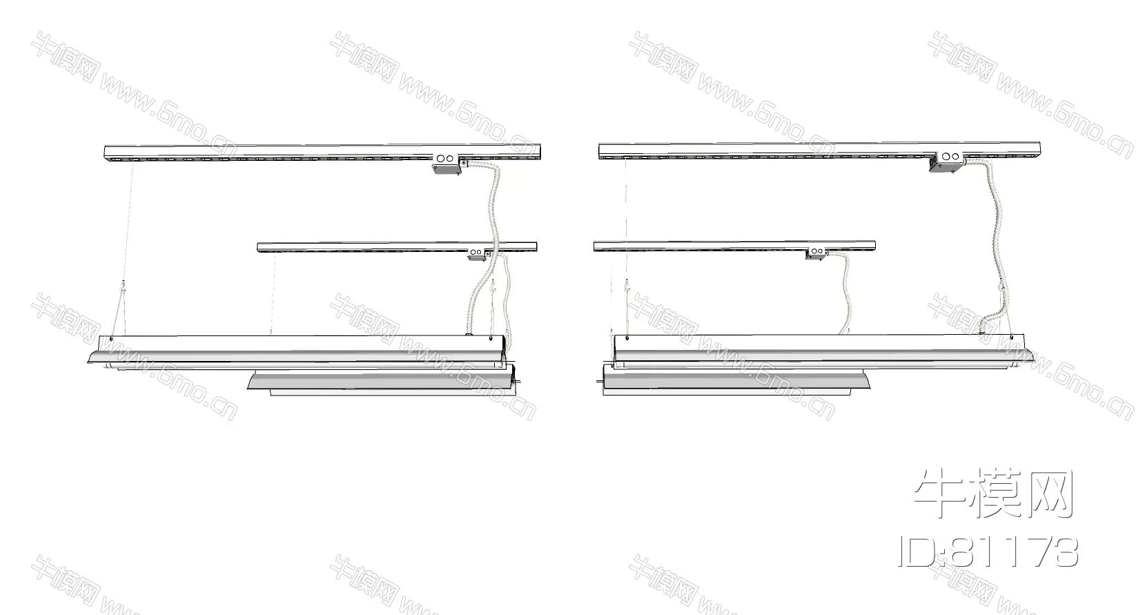 MODERN OTHER LIGHT - SKETCHUP 3D MODEL - ENSCAPE - 81173