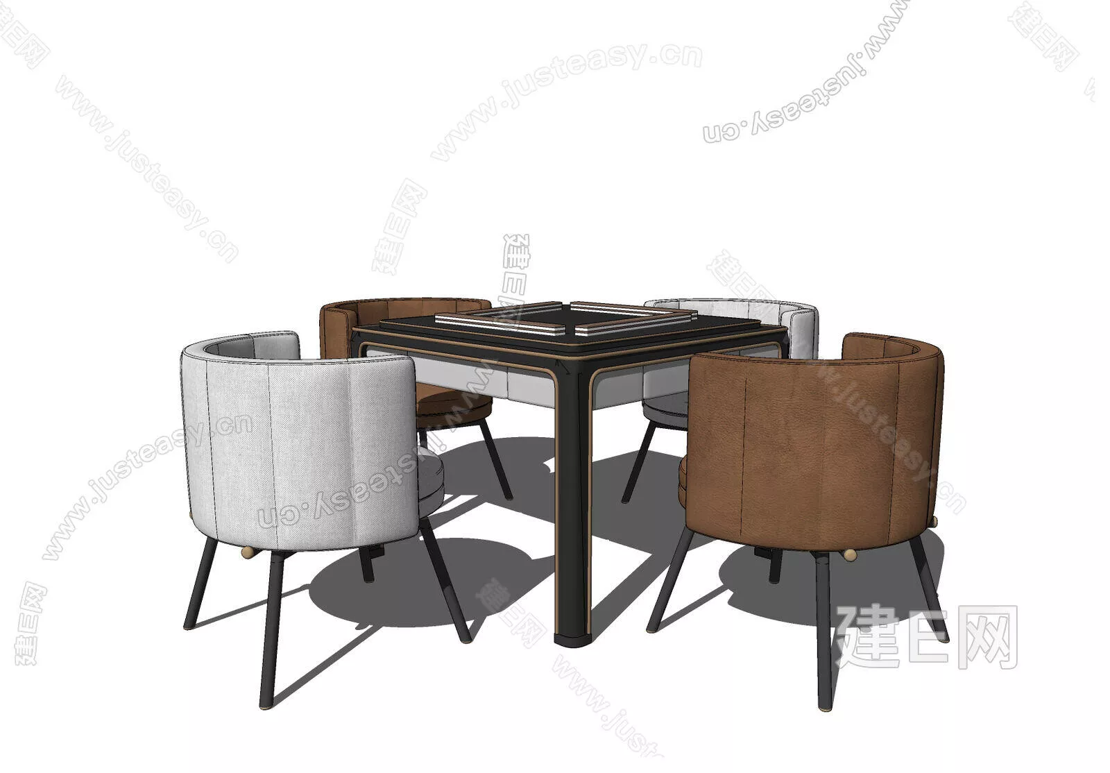 MODERN OTHER TABLE SET - SKETCHUP 3D MODEL - ENSCAPE - 115426805