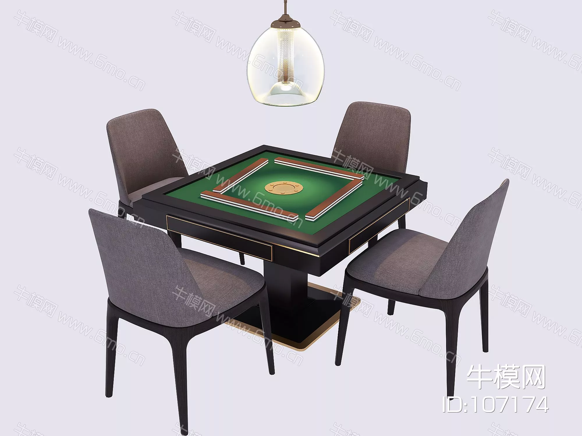 MODERN OTHER TABLE SET - SKETCHUP 3D MODEL - VRAY - 107174