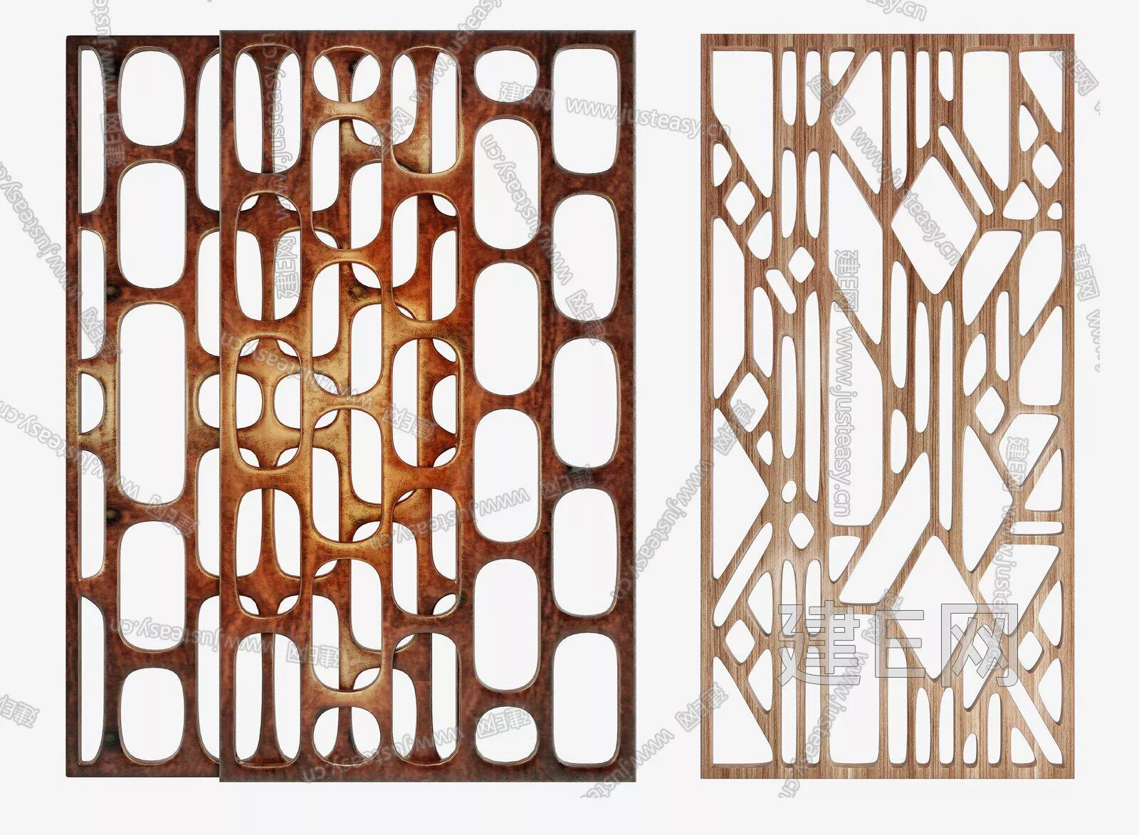 MODERN PARTITION SCREEN - SKETCHUP 3D MODEL - ENSCAPE - 111234305