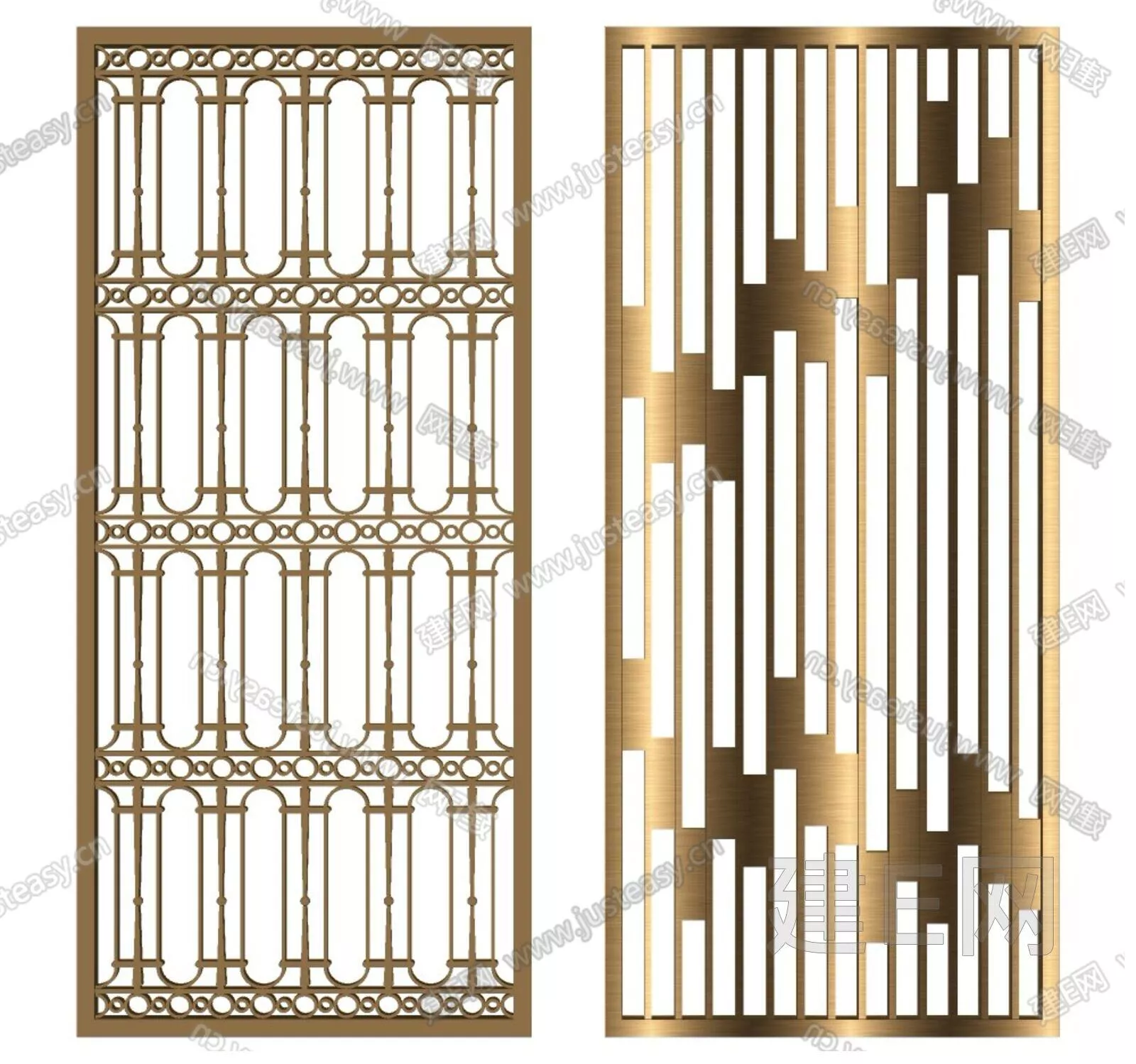 MODERN PARTITION SCREEN - SKETCHUP 3D MODEL - ENSCAPE - 111624640