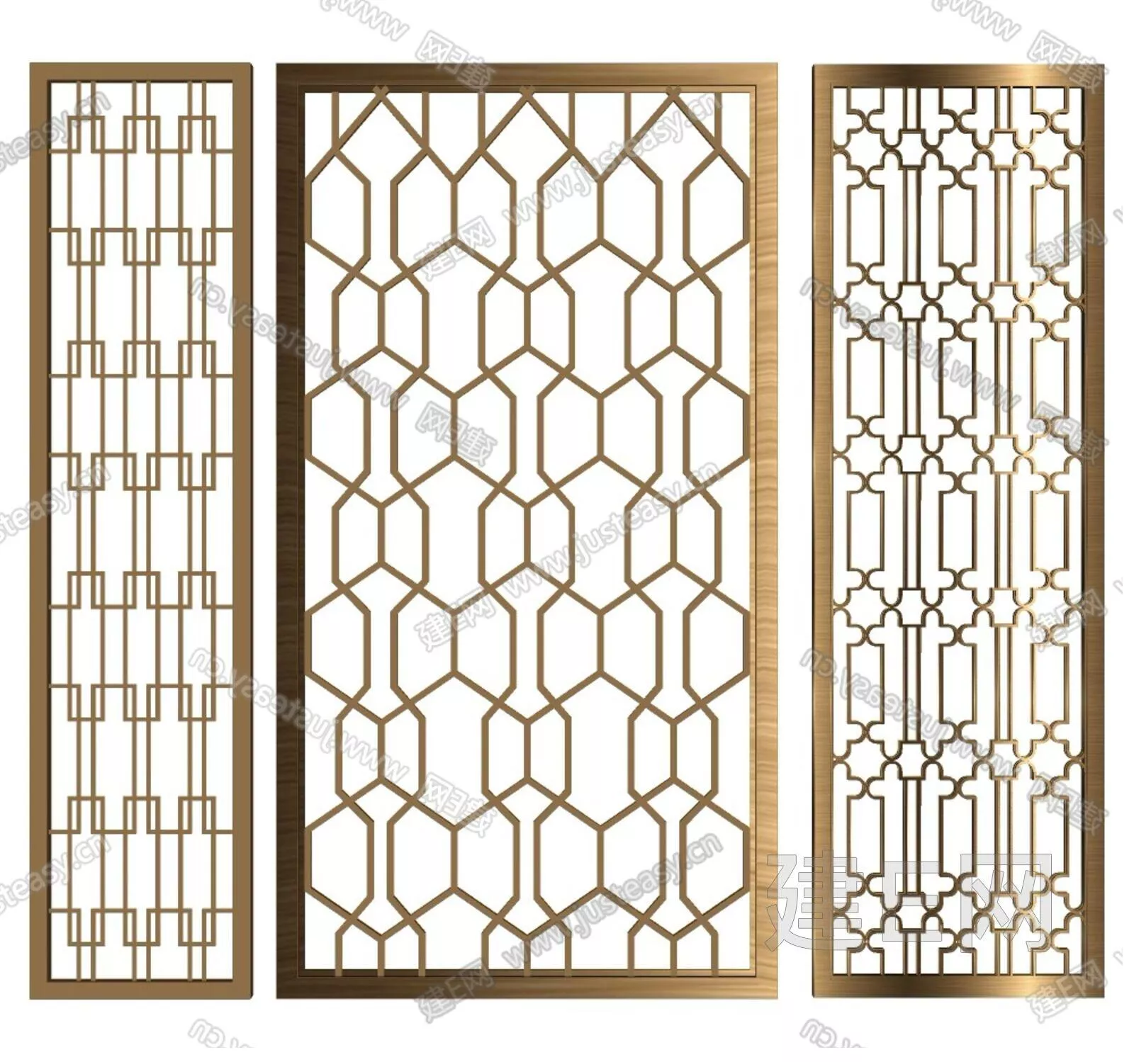 MODERN PARTITION SCREEN - SKETCHUP 3D MODEL - ENSCAPE - 111624645