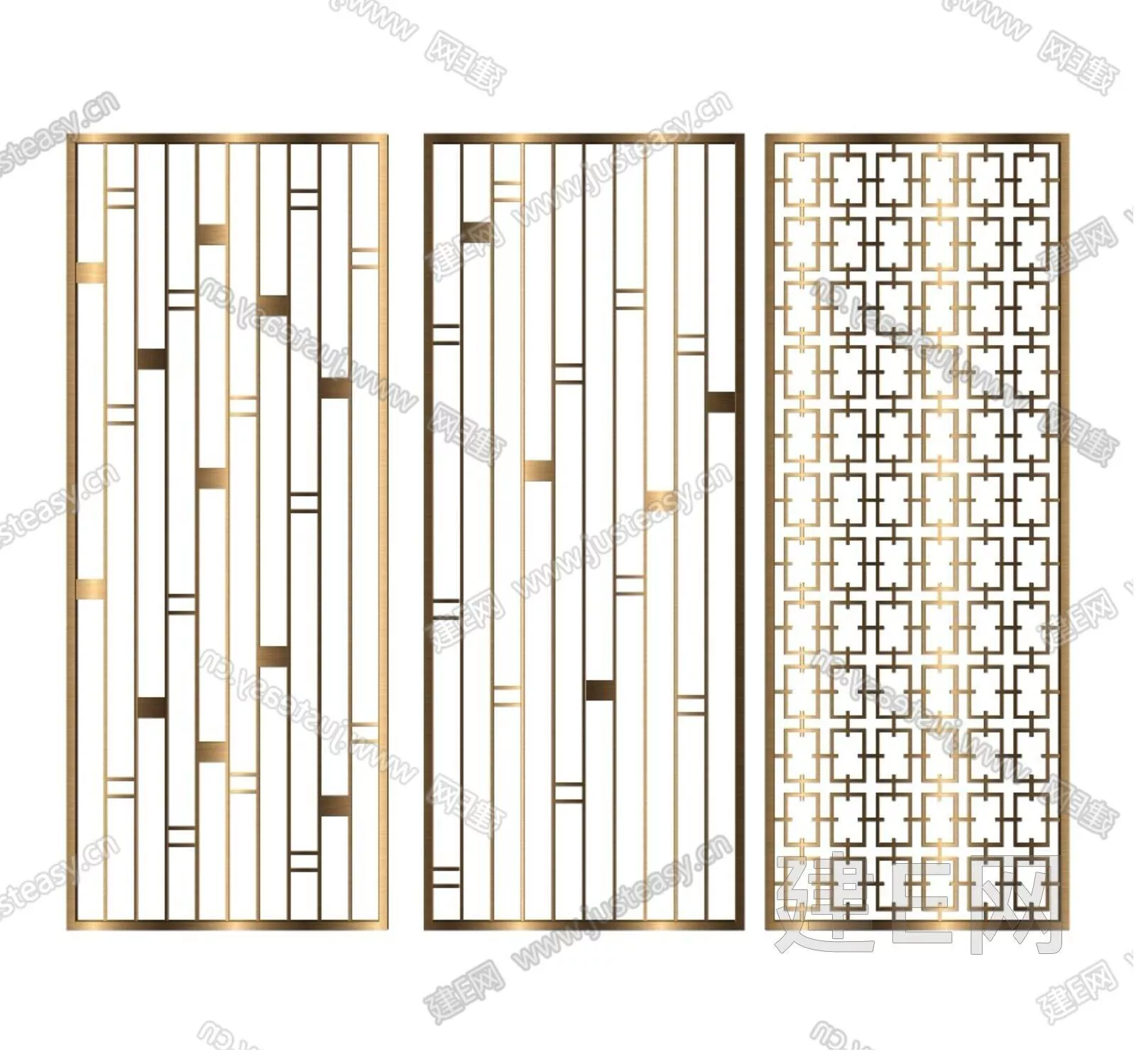 MODERN PARTITION SCREEN - SKETCHUP 3D MODEL - ENSCAPE - 111624659