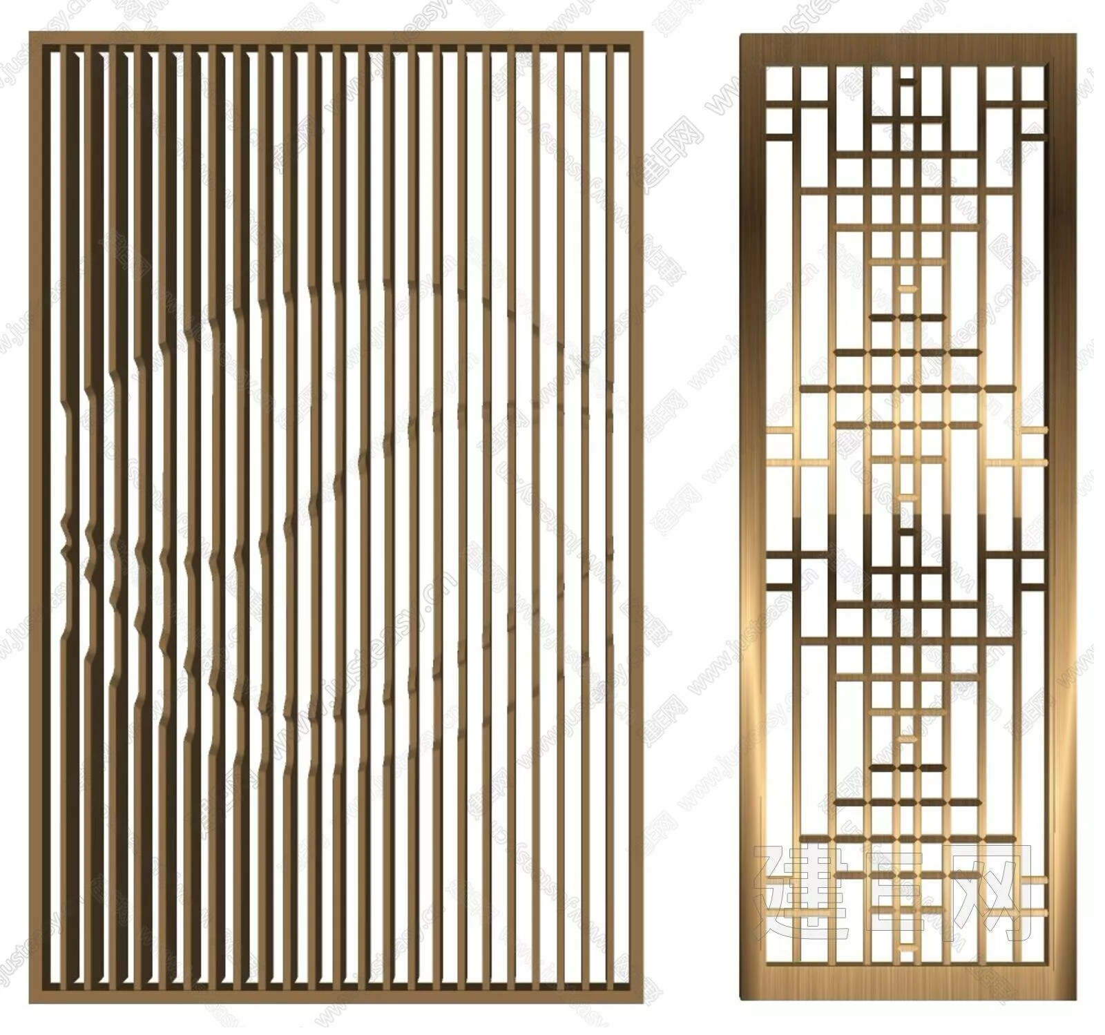 MODERN PARTITION SCREEN - SKETCHUP 3D MODEL - ENSCAPE - 111624693