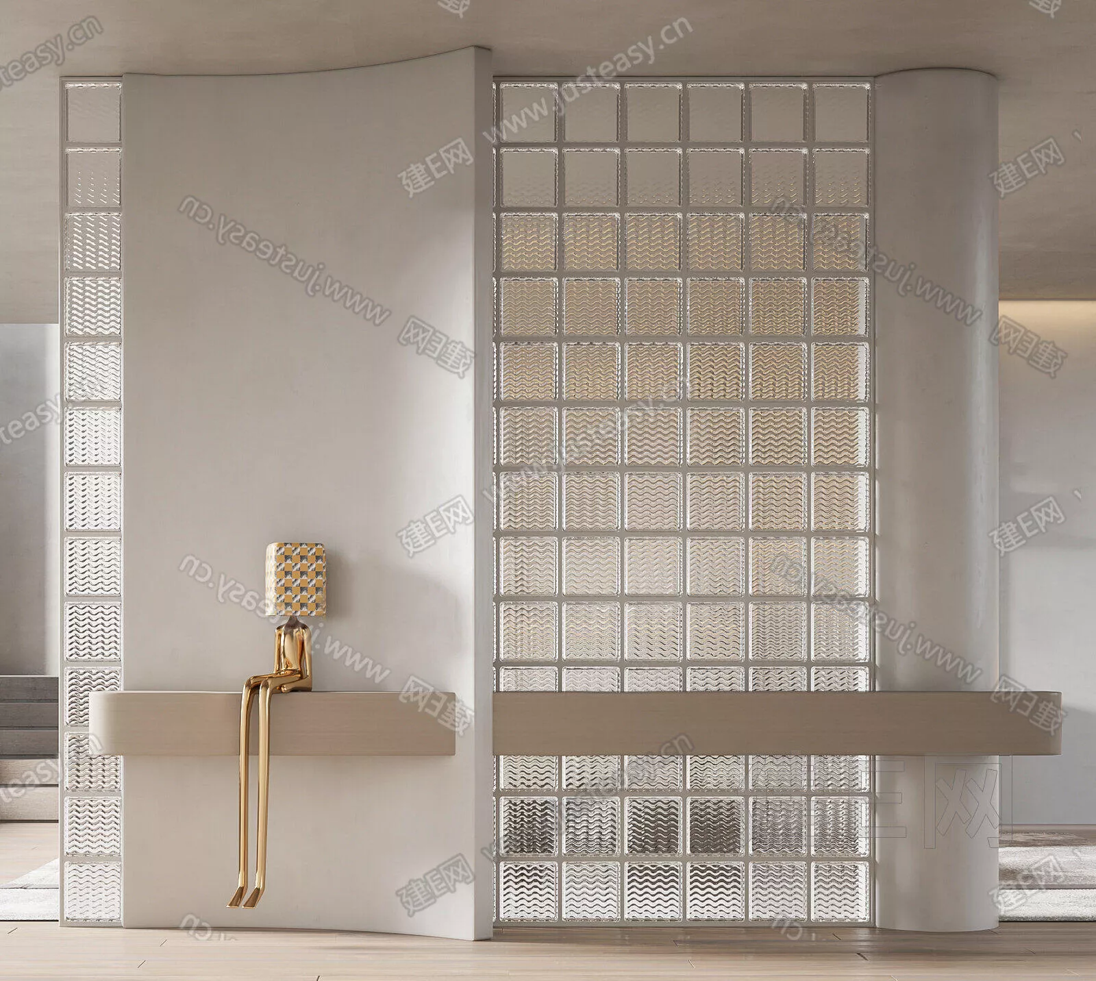 MODERN PARTITION SCREEN - SKETCHUP 3D MODEL - VRAY - 115033179